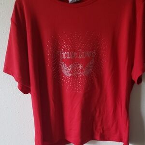 Rue21 Vibrant Red Top